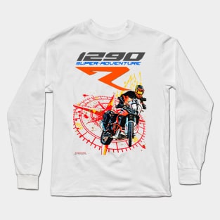 1290R SAT Windrose Long Sleeve T-Shirt